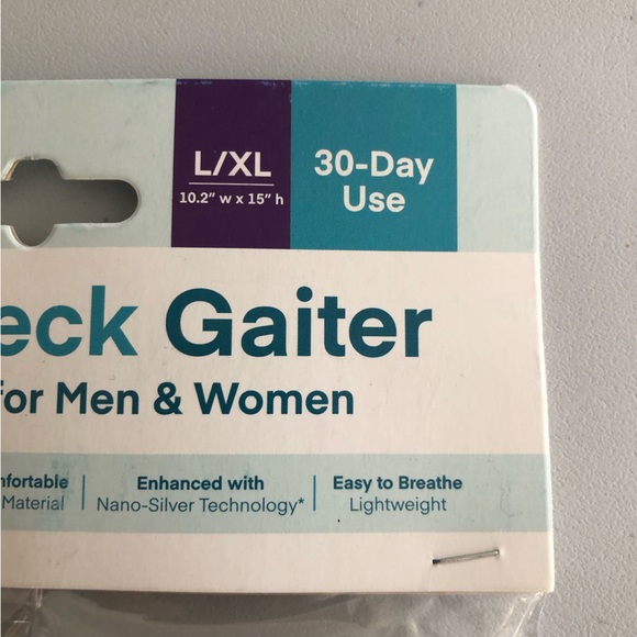 Boomer naturals Neck Gaiter Christmas Santa Claus For Men and Women Size L/XL - Picture 4 of 7